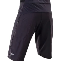 Leatt Trail 3.0 MTB shorts met zeem voor mannen - ghost black