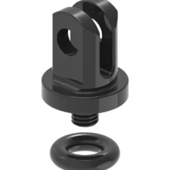 Verlichting Accessoires < Lezyne AL Go-Pro LED Adapter - zwart
