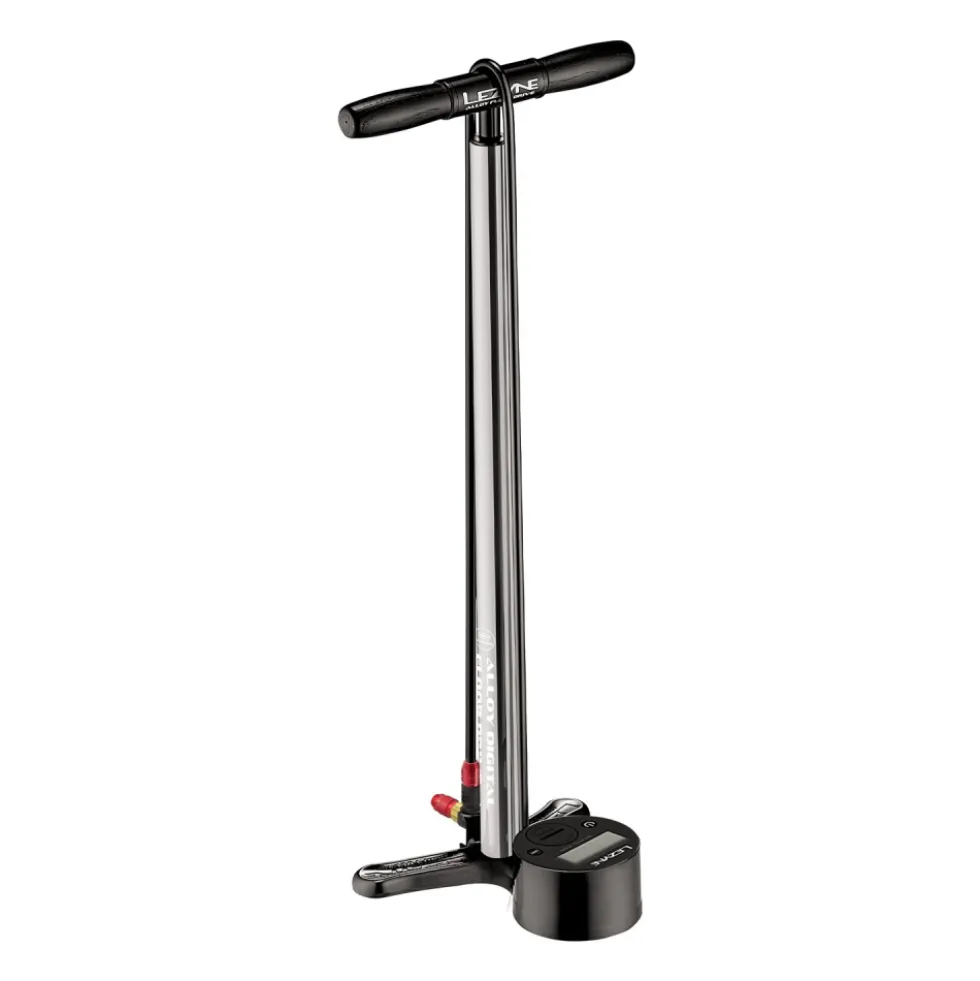 Lezyne Alloy Digital Drive 3.5 Floor Pump - silver