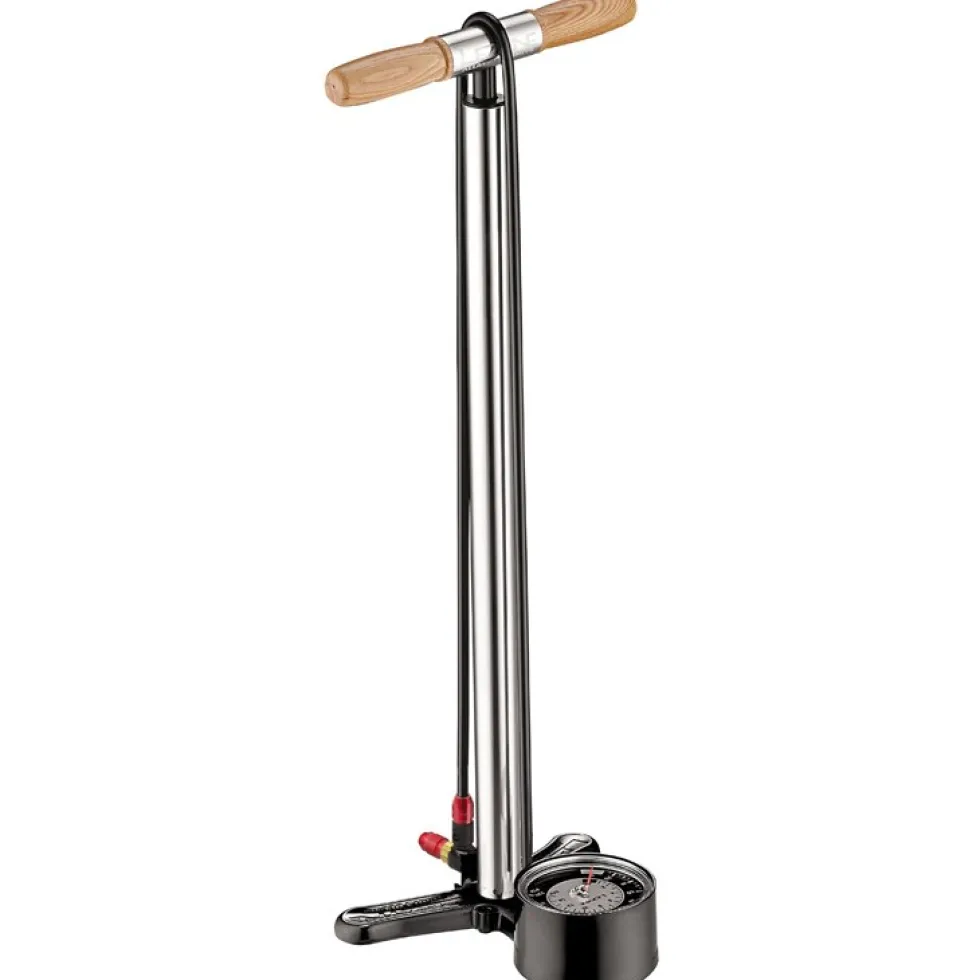 Lezyne Alloy Floor Drive 3.5 Vloerpomp - silver