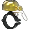 Lezyne Classic Brass Bell - Hard Mount - brass-black