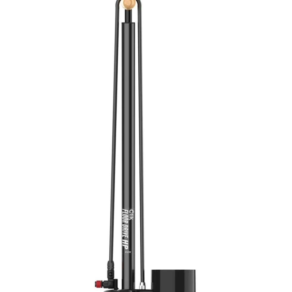 Lezyne CLIK Drive HP Vloerpomp - zwart