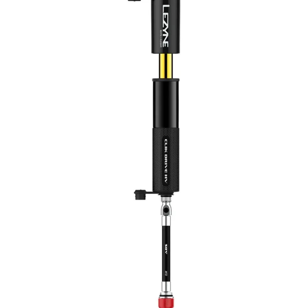 Lezyne CLIK Drive HV Minipomp - zwart