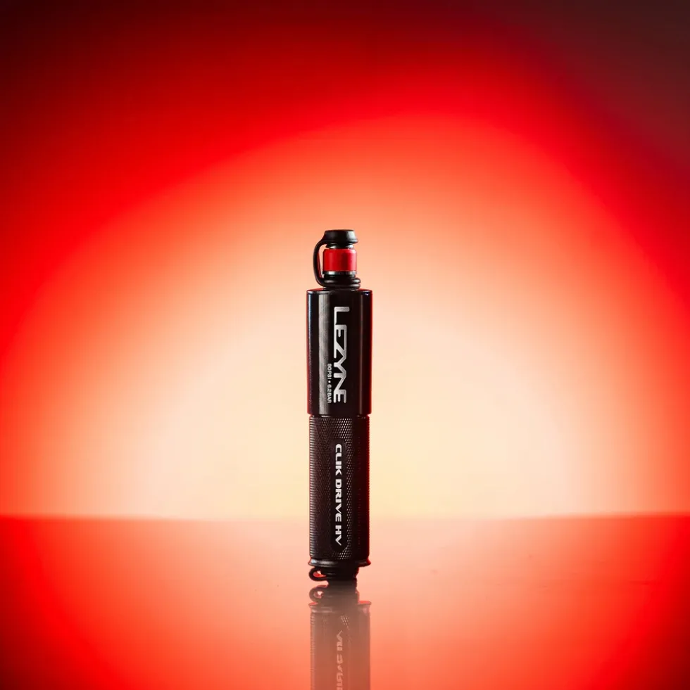 Lezyne CLIK Drive HV Minipomp - zwart
