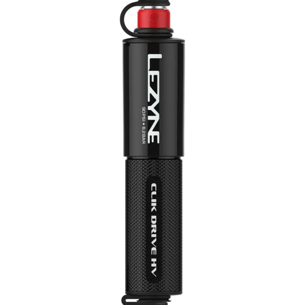 Lezyne CLIK Drive HV Minipomp - zwart