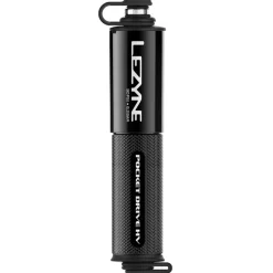 Lezyne CNC Pocket Drive HV - Minipomp incl. hendelset & CO2-patroon - glossy black