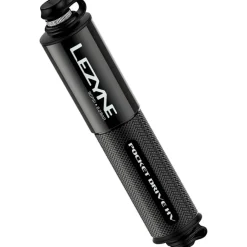 Lezyne CNC Pocket Drive HV - Minipomp incl. hendelset & CO2-patroon - glossy black