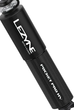 Lezyne CNC Pocket Drive Pro HV Minipomp - matt black/glossy black