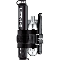 Lezyne CNC Pocket Drive - Small Pump incl. Lever Kit & CO2 Cartridge - black