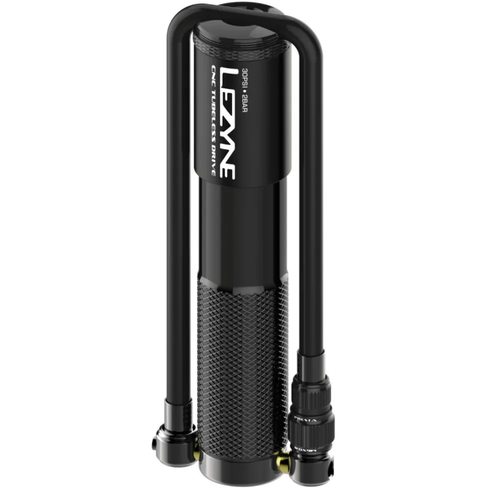 Lezyne CNC TUBELESS Drive Mini Pump - black