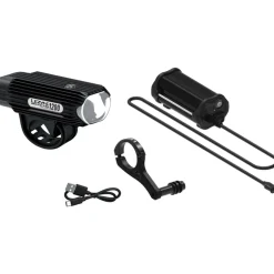 Lezyne Deca 1200 Loaded Kit StVZO Fietslamp Vooraan - zwart