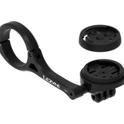 Lezyne Garmin/Wahoo GPS Forward Fietscomputer-Houder met GoPro-Bevestiging - zwart