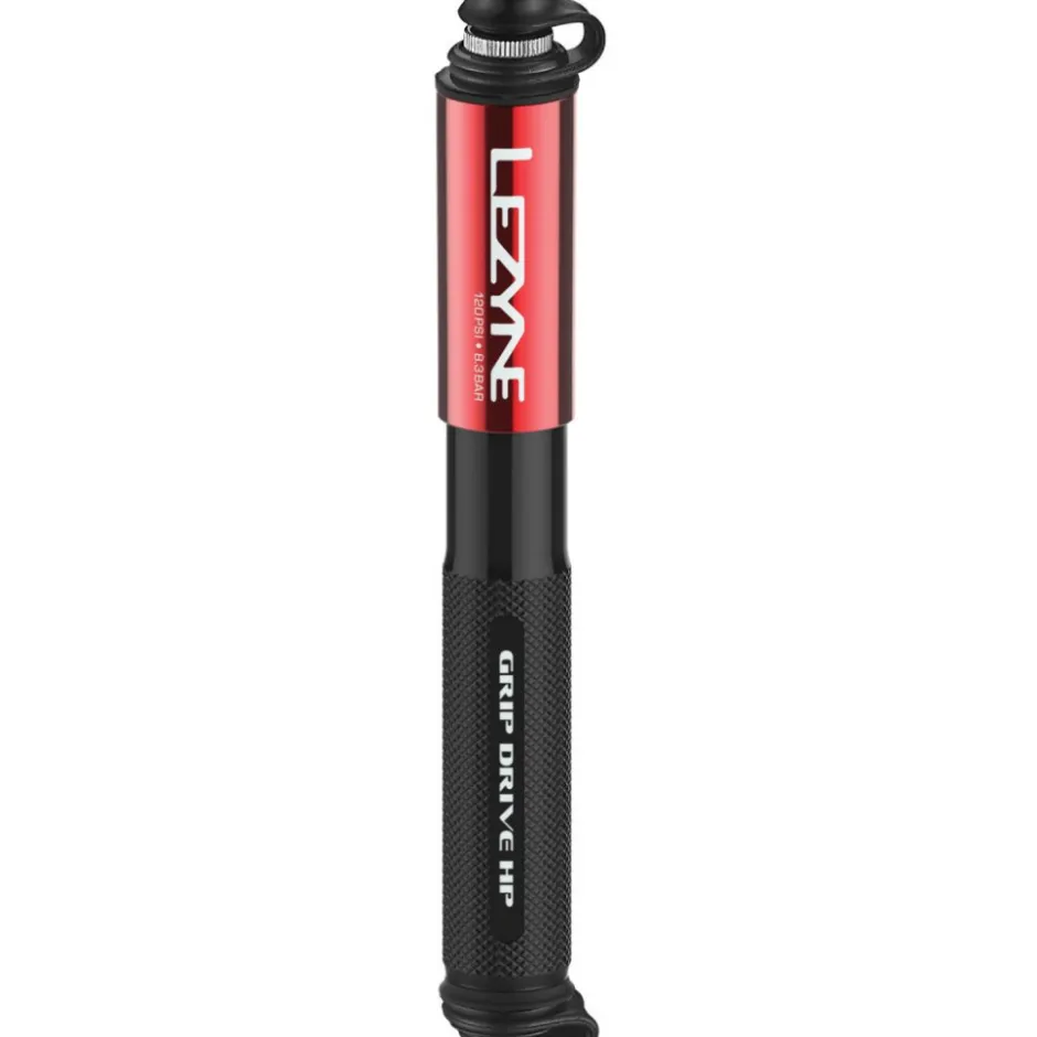 Mini Pompen < Lezyne Grip Drive HP Small - Mini Pump - red