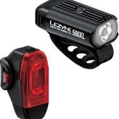 Verlichting|Achterlampen < Lezyne Hecto Drive 500 XL | KTV Drive+ Verlichtingsset - zwart/zwart