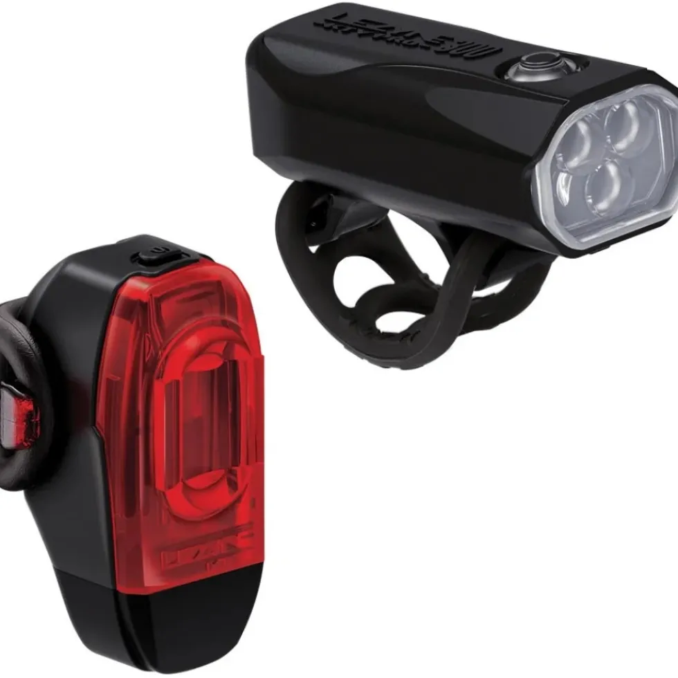 Lezyne KTV Drive Pro 300+ | KTV Drive+ Verlichtingsset - zwart / zwart