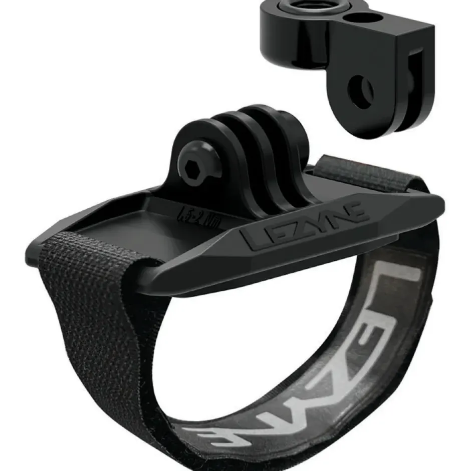 Verlichting Accessoires < Lezyne LED / GoPro Helmhouder - zwart