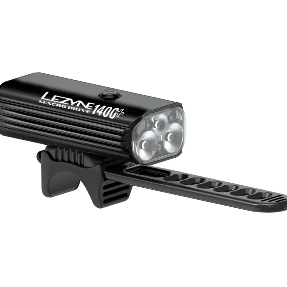 Lezyne Macro Drive 1400+ Fietslamp Vooraan - satin black
