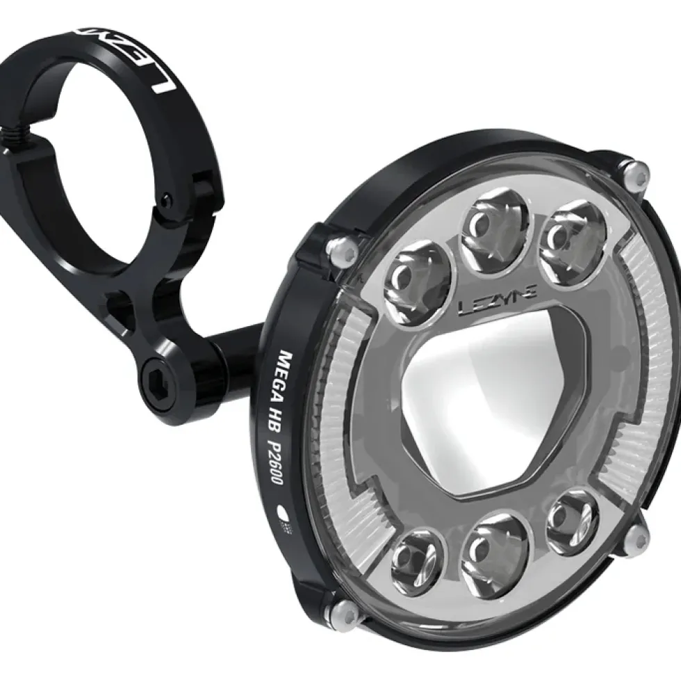 Lezyne Mega HB P2600 StVZO Loaded Kit Fietslamp Vooraan & Power Pack XL - zwart