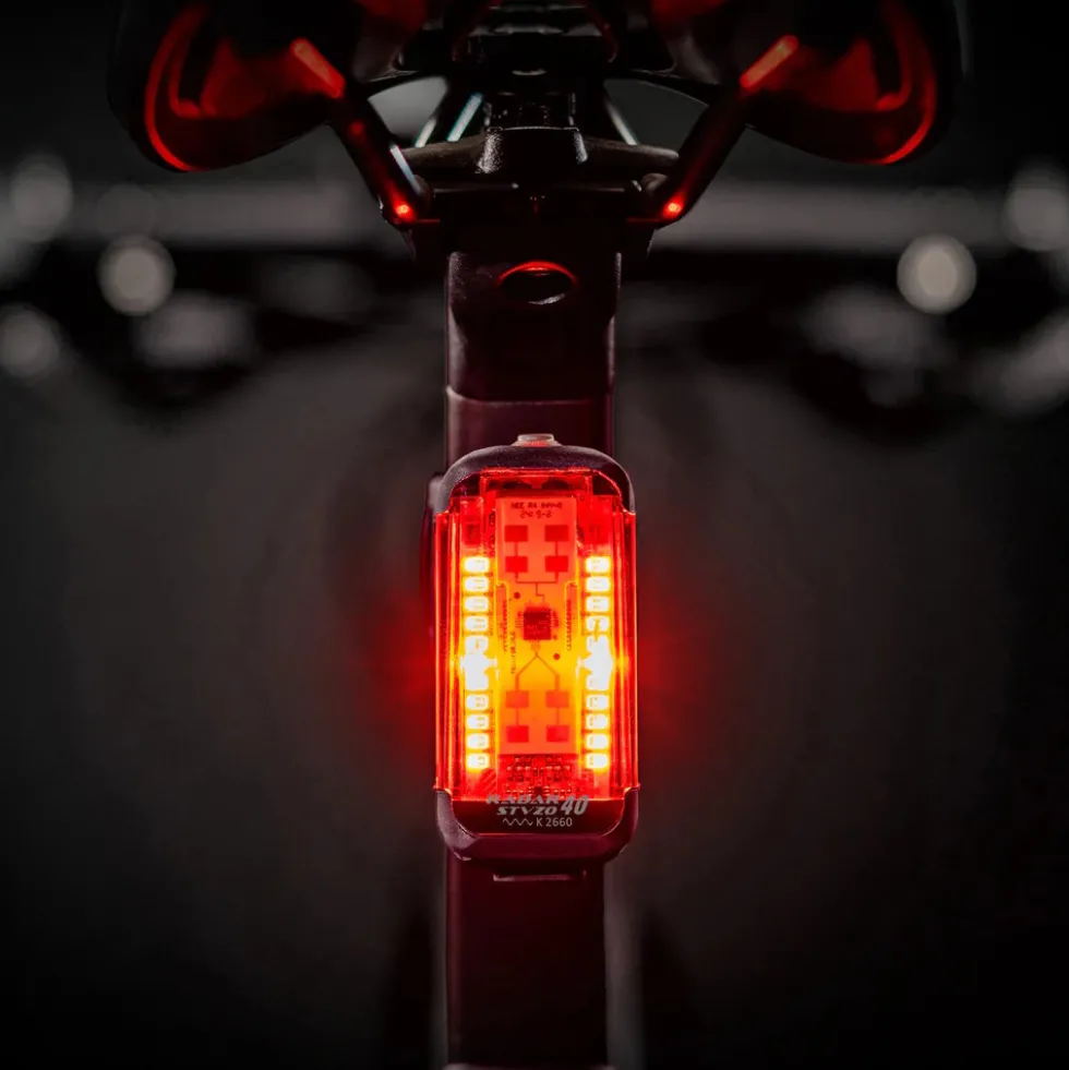 Lezyne Radar STVZO Fietslamp Achteraan - zwart