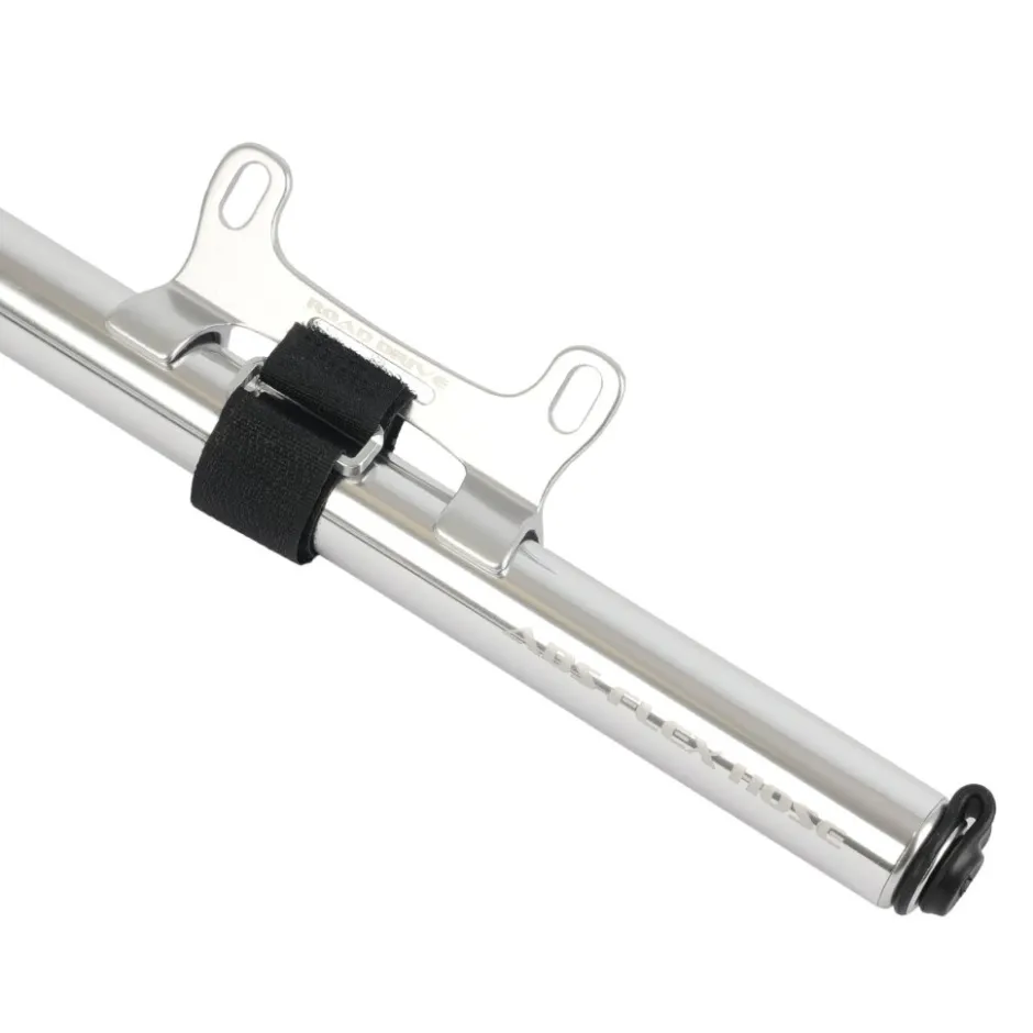 Mini Pompen < Lezyne Road Drive Medium Air Pump - with valve core tool - silver