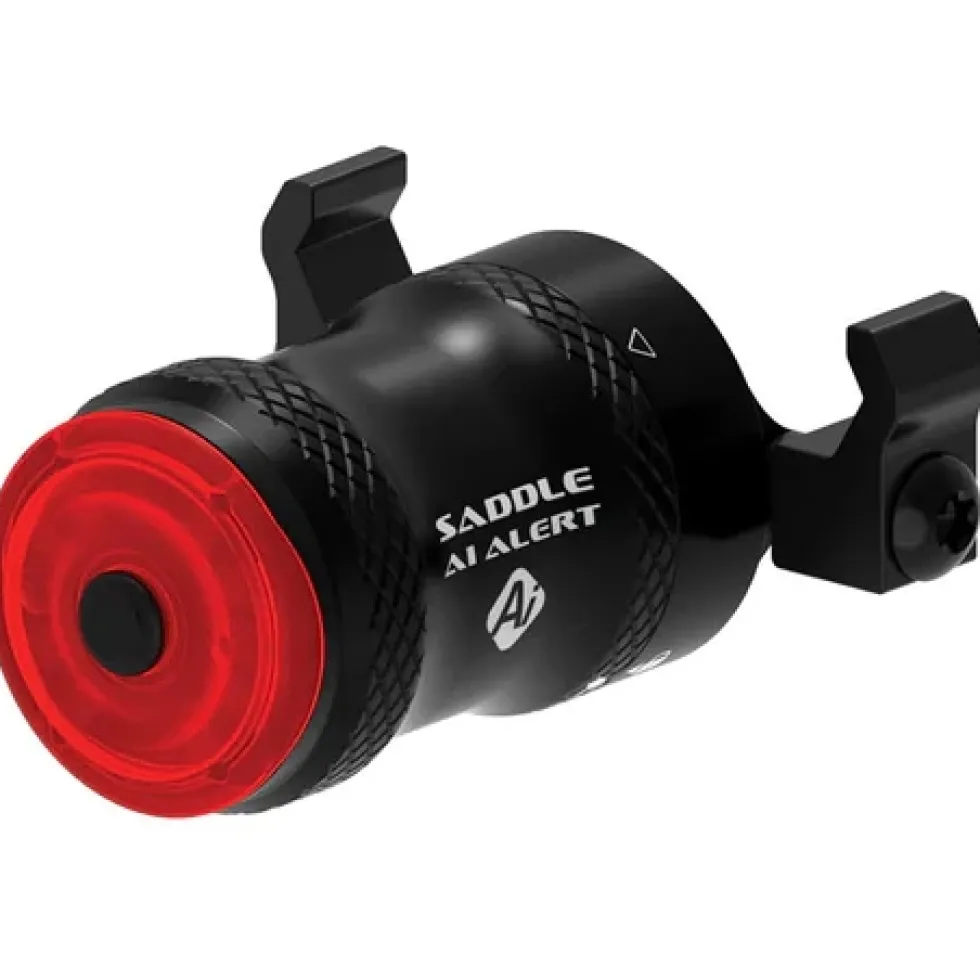 Lezyne Saddle Ai Alert 250 Fietslamp Achteraan + Remlicht - satin black