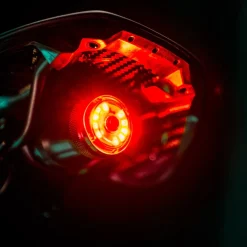 Lezyne Saddle Ai Alert 250 Fietslamp Achteraan + Remlicht - satin black