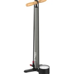 Lezyne Steel HV Floor Drive Vloerpomp - grijs