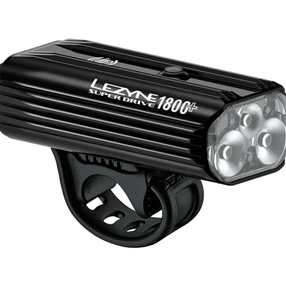 Lezyne Super Drive 1800+ Smart Fietslamp Vooraan - zwart