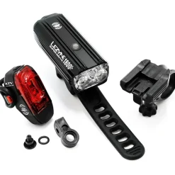 Lezyne Super Drive 1800+ Smart / KTV Pro Smart Loaded Kit Verlichtingsset - zwart