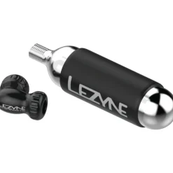 Lezyne Twin Speed Drive CO2 Pompkop - glanzend zwart
