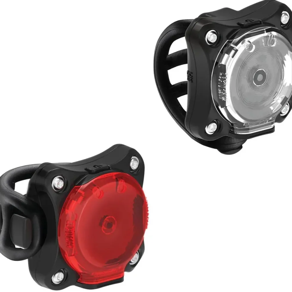 Lezyne Zecto Drive 250+ / Zecto Drive 200 Verlichtingsset - satin black/black