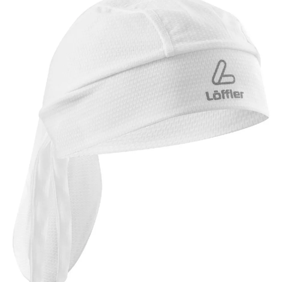 Mutsen|Mutsen < Löffler Aero Bandana - wit 100