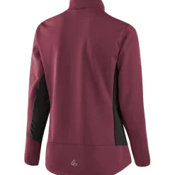 Jassen & Vesten|Jassen & Vesten < Löffler Calido Airblocc Warm Jas Dames - aubergine 536