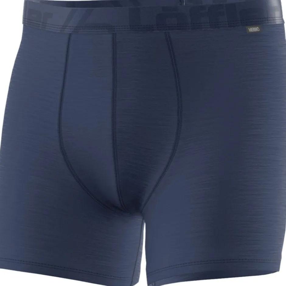 Baselayers < Löffler Merino Light Boxershort Heren - donkerblauw 495