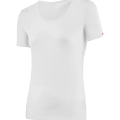 Ondershirts|Baselayers < Löffler Transtex® Light Hemd met Korte Mouwen Dames - wit 100