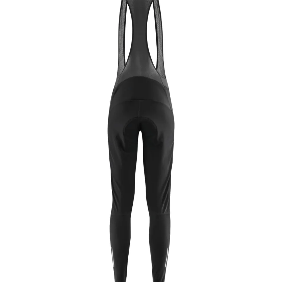 Löffler Airblocc Elastic Fietsbroek met Bretels Dames - zwart 990