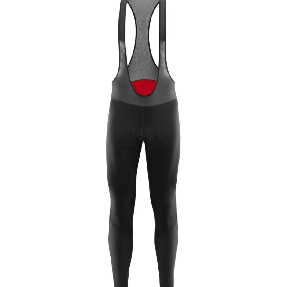 Winterbroeken < Löffler Airblocc Gel Fietsbroek met Bretels Heren - zwart 990