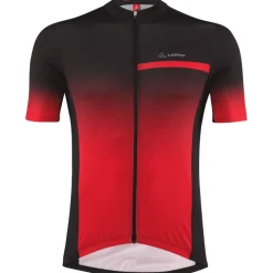 Wielershirts|Mtb-Shirts < Löffler Coogan Mid Full Zip Fietsshirt Heren - rouge 551