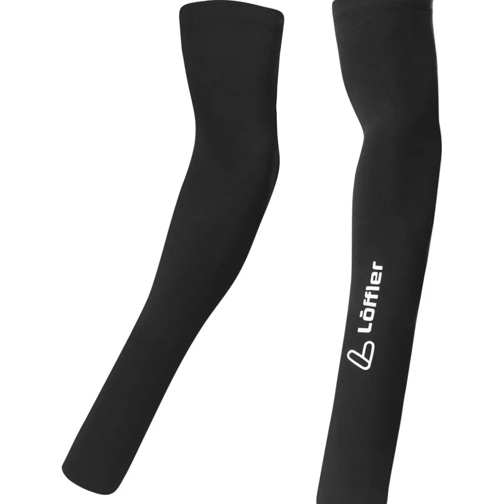 Löffler Elastic Armwarmers - zwart 990