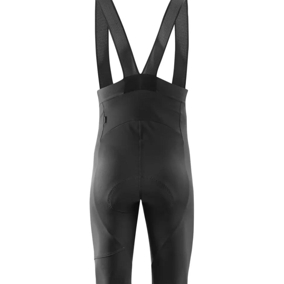 Bib Shorts|Wielrenbroeken < Löffler Hotbond® Reflective SQL Fietsbroek met bretels voor heren - black 990