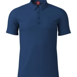 Löffler Merino-Tencel™ Poloshirt Heren - navy 416