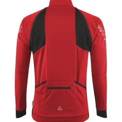 Löffler San Remo Airblocc Light Zip-Off Fietsjas Heren - red 551