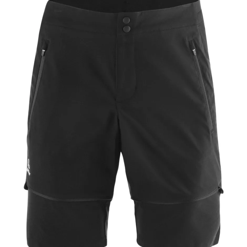 Broeken & Rokken < Löffler Tapered CSL Zip-Off Trekkingbroek Heren - zwart 990