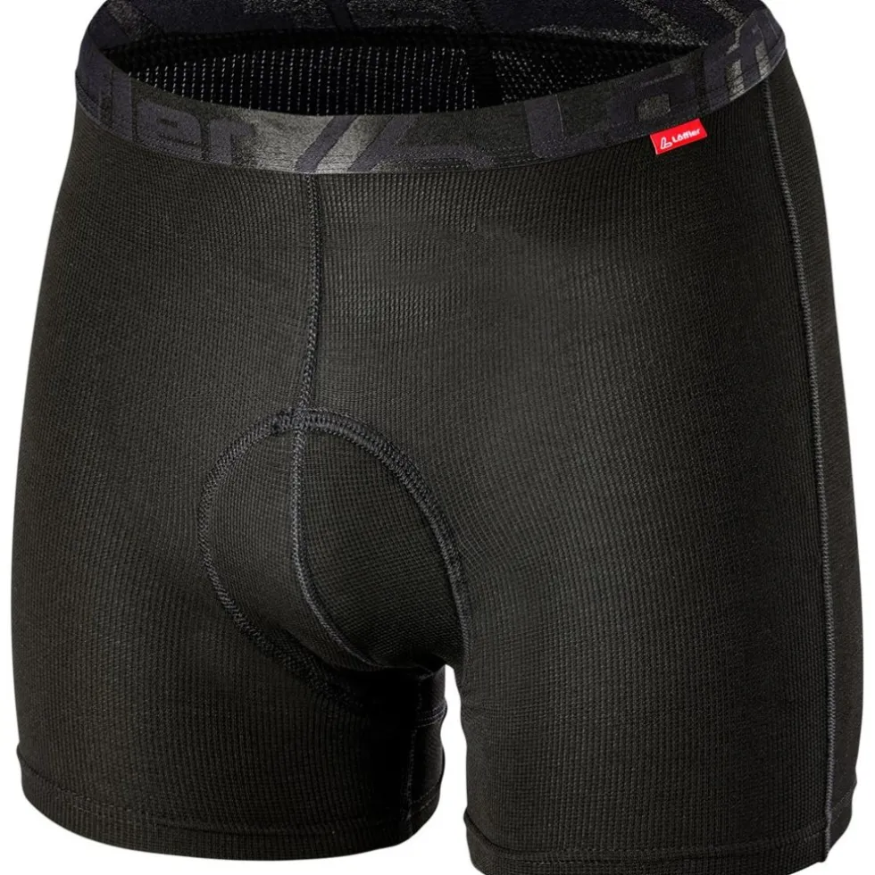 Löffler Transtex® Light Fiets-Binnenshort Heren - zwart 990