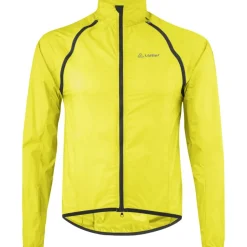 Windjacks|Vesten < Löffler Windshell Zip-Off Fietsjas heren - lemon 2