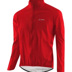 Löffler WPM Pocket Fietsjas Heren - rood 551