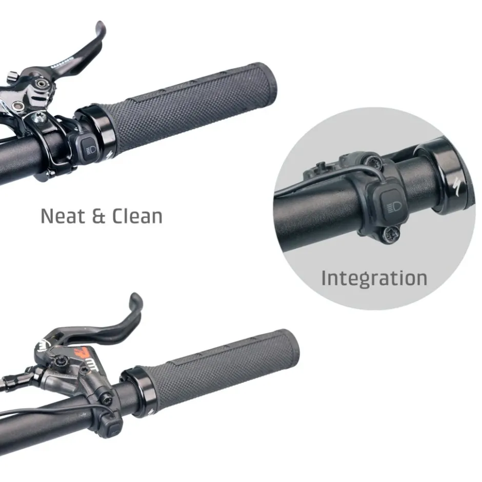 Voorlampen|Verlichting < Litemove AE-200 LED-Voorlicht voor S-Pedelecs - AE2003 | Stuurhouder rechts