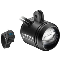 Voorlichten Voor Elektrische Fiets|E-Bike Verlichting < Litemove AE-200 LED-Voorlicht voor S-Pedelecs - AE2002 | Beugel Boven