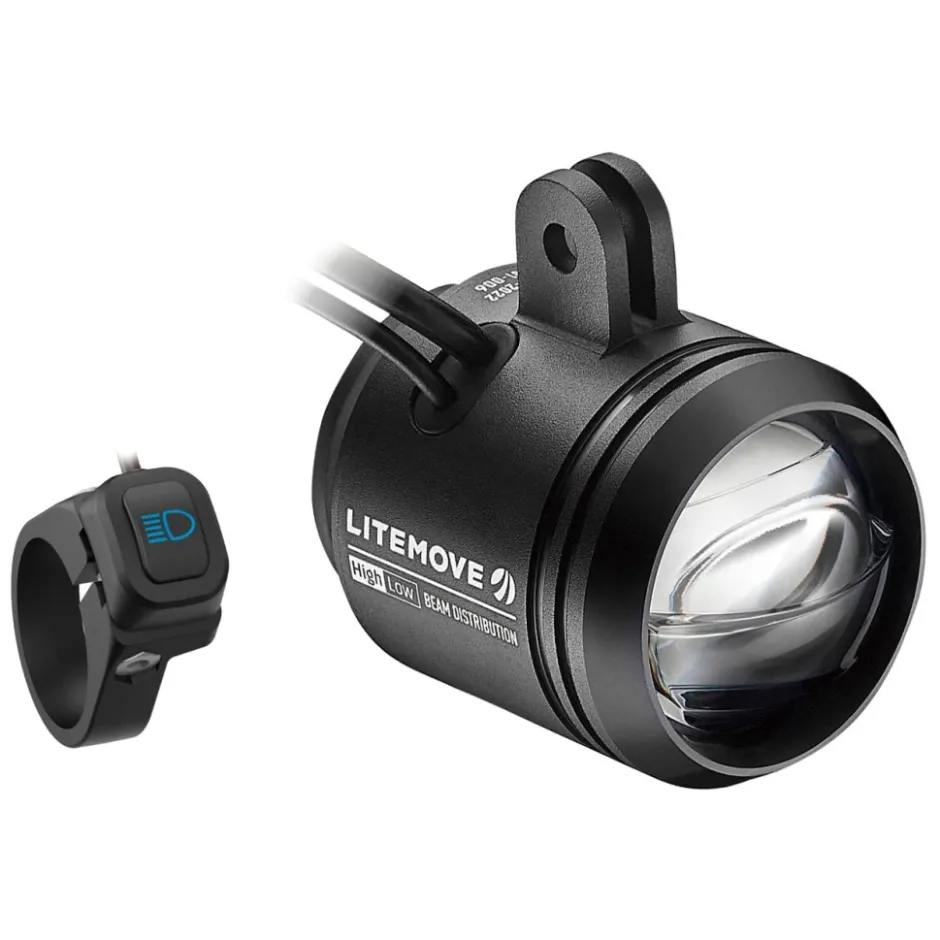 Voorlichten Voor Elektrische Fiets|E-Bike Verlichting < Litemove AE-200 LED-Voorlicht voor S-Pedelecs - AE2002 | Beugel Boven