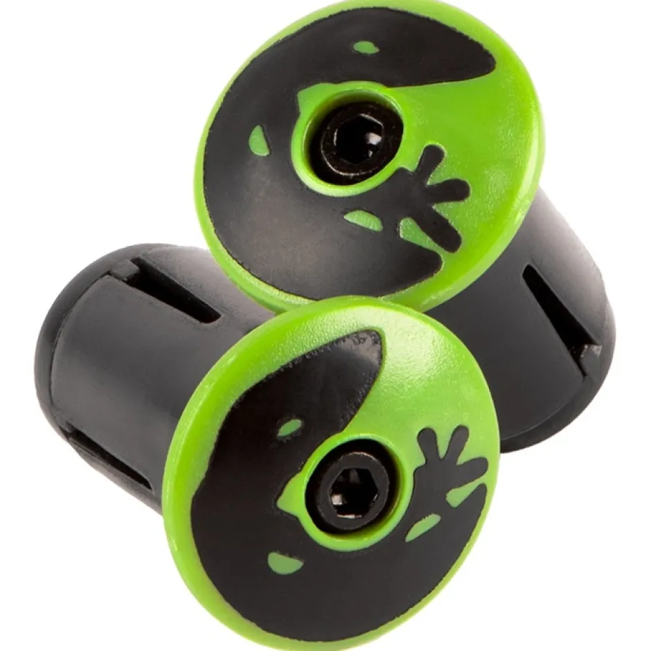Stuurdoppen < Lizard Skins Reepbandpluggen - hyper green